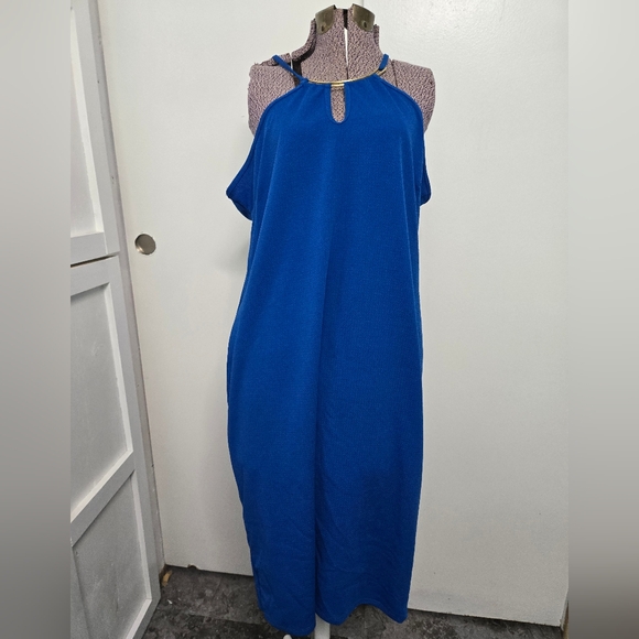 Absolutely Dresses & Skirts - Womens Absolutely It Blue Sleeveless Dress Size 3X